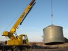 You want to move a small grain bin or corn cribbing?