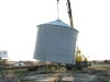 You want to move a small grain bin or corn cribbing?